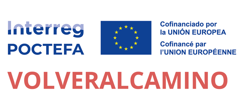 Logo Interreg POCTEFA Volver al Camino