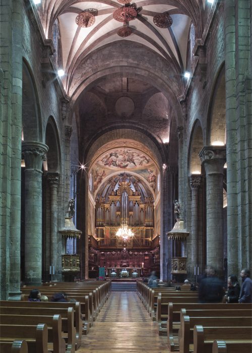 Interior Catedral Jaca